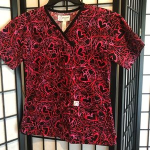 Scrub Top! Like New!